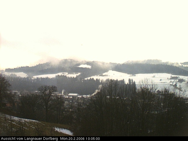 Webcam-Bild: Aussicht vom Dorfberg in Langnau 20060220-100500