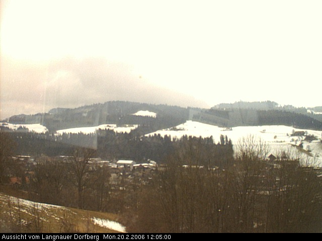 Webcam-Bild: Aussicht vom Dorfberg in Langnau 20060220-120500