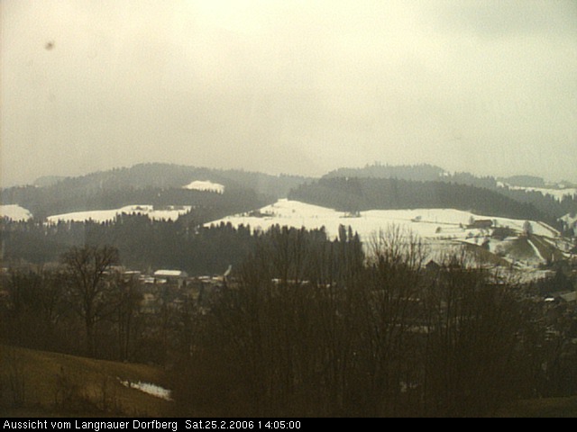 Webcam-Bild: Aussicht vom Dorfberg in Langnau 20060225-140500