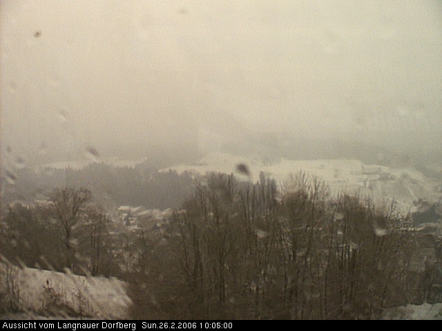 Webcam-Bild: Aussicht vom Dorfberg in Langnau 20060226-100500