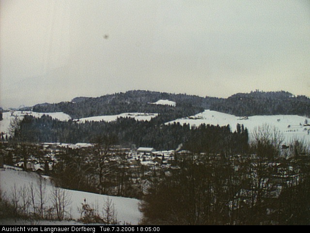Webcam-Bild: Aussicht vom Dorfberg in Langnau 20060307-180500