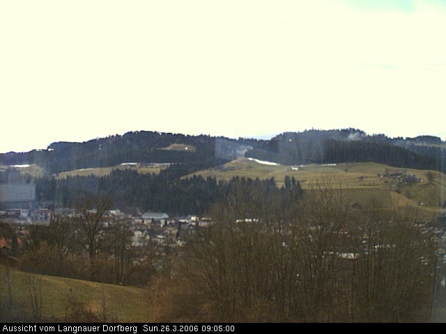 Webcam-Bild: Aussicht vom Dorfberg in Langnau 20060326-090500