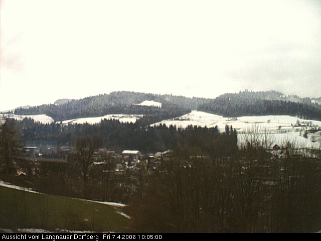Webcam-Bild: Aussicht vom Dorfberg in Langnau 20060407-100500