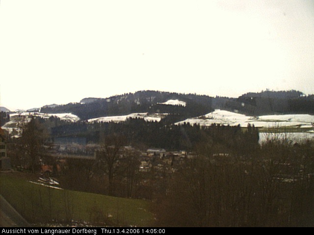 Webcam-Bild: Aussicht vom Dorfberg in Langnau 20060413-140500