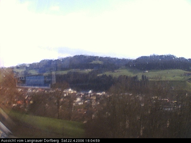 Webcam-Bild: Aussicht vom Dorfberg in Langnau 20060422-180500