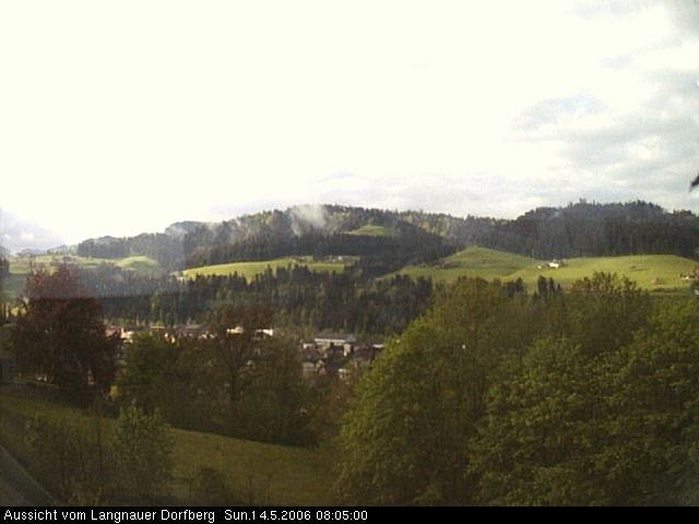 Webcam-Bild: Aussicht vom Dorfberg in Langnau 20060514-080500