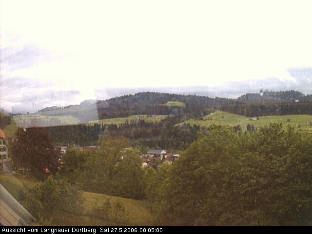 Webcam-Bild: Aussicht vom Dorfberg in Langnau 20060527-080500
