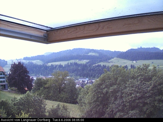 Webcam-Bild: Aussicht vom Dorfberg in Langnau 20060606-080500