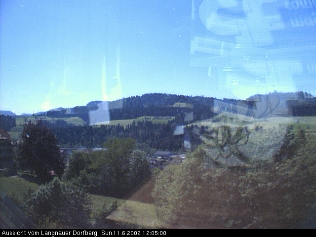 Webcam-Bild: Aussicht vom Dorfberg in Langnau 20060611-120500
