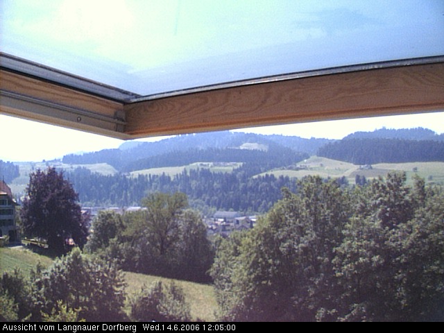 Webcam-Bild: Aussicht vom Dorfberg in Langnau 20060614-120500
