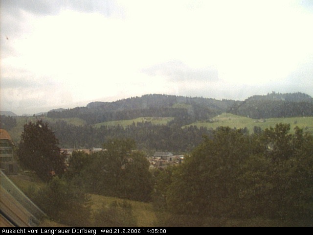 Webcam-Bild: Aussicht vom Dorfberg in Langnau 20060621-140500