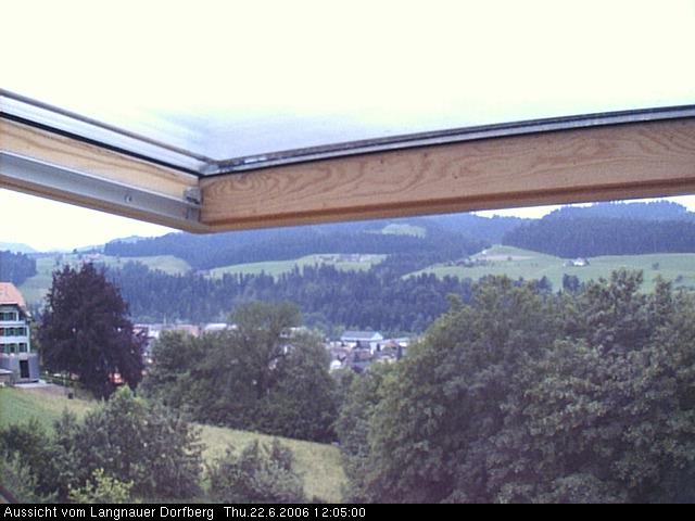 Webcam-Bild: Aussicht vom Dorfberg in Langnau 20060622-120500