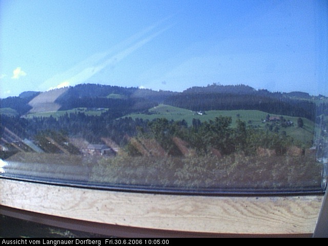 Webcam-Bild: Aussicht vom Dorfberg in Langnau 20060630-100500