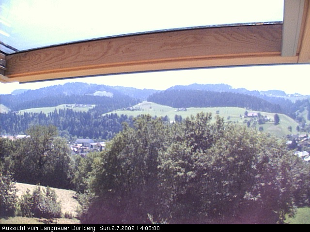 Webcam-Bild: Aussicht vom Dorfberg in Langnau 20060702-140500