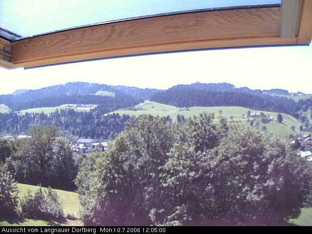 Webcam-Bild: Aussicht vom Dorfberg in Langnau 20060710-120500