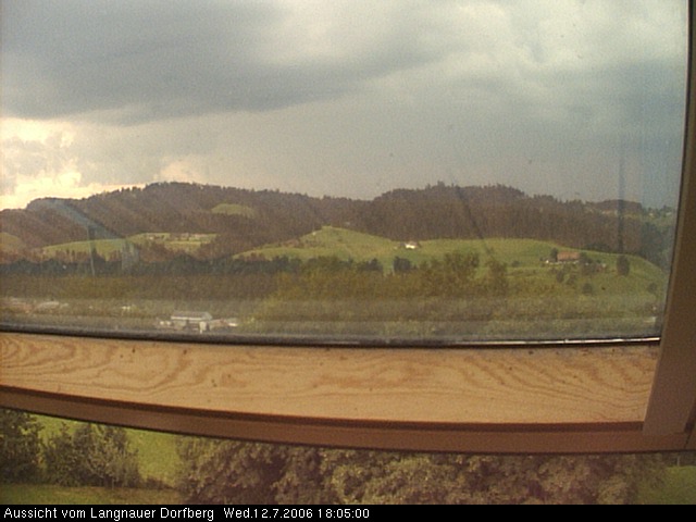 Webcam-Bild: Aussicht vom Dorfberg in Langnau 20060712-180500