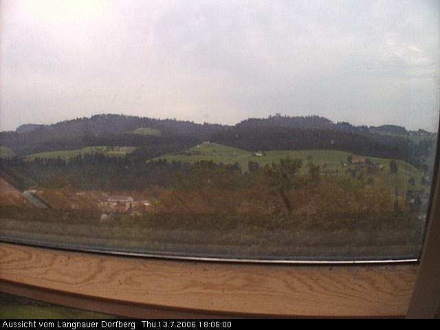 Webcam-Bild: Aussicht vom Dorfberg in Langnau 20060713-180500