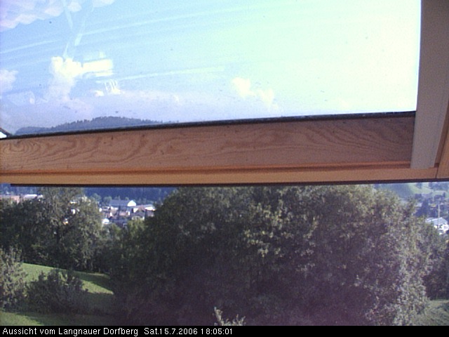 Webcam-Bild: Aussicht vom Dorfberg in Langnau 20060715-180501