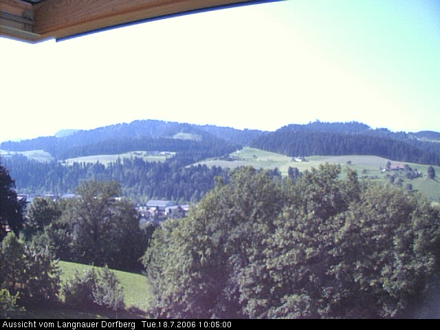 Webcam-Bild: Aussicht vom Dorfberg in Langnau 20060718-100500
