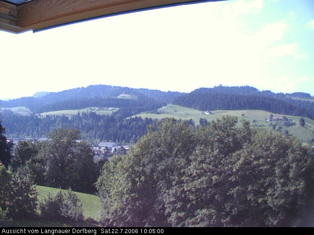 Webcam-Bild: Aussicht vom Dorfberg in Langnau 20060722-100500
