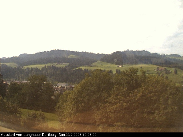 Webcam-Bild: Aussicht vom Dorfberg in Langnau 20060723-100500