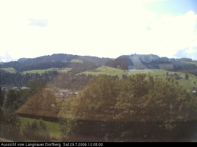 Webcam-Bild: Aussicht vom Dorfberg in Langnau 20060729-120500