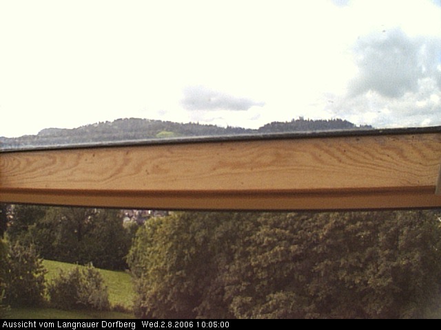 Webcam-Bild: Aussicht vom Dorfberg in Langnau 20060802-100500
