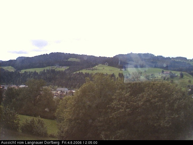Webcam-Bild: Aussicht vom Dorfberg in Langnau 20060804-120500