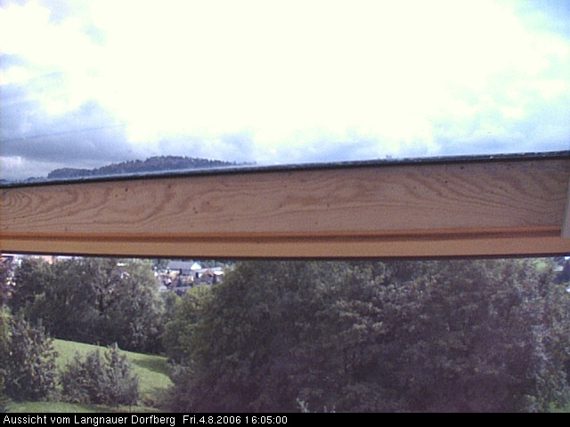 Webcam-Bild: Aussicht vom Dorfberg in Langnau 20060804-160500