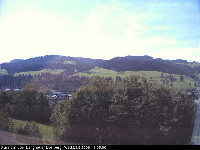 Webcam-Bild: Aussicht vom Dorfberg in Langnau 20060823-120500