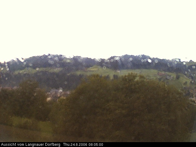 Webcam-Bild: Aussicht vom Dorfberg in Langnau 20060824-080500