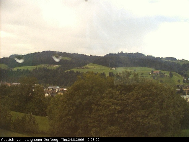Webcam-Bild: Aussicht vom Dorfberg in Langnau 20060824-100500