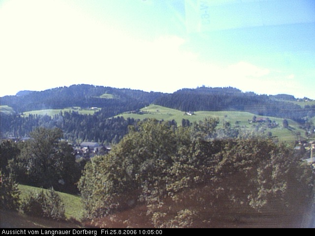 Webcam-Bild: Aussicht vom Dorfberg in Langnau 20060825-100500