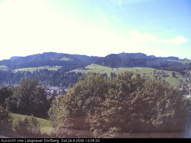 Webcam-Bild: Aussicht vom Dorfberg in Langnau 20060826-100500
