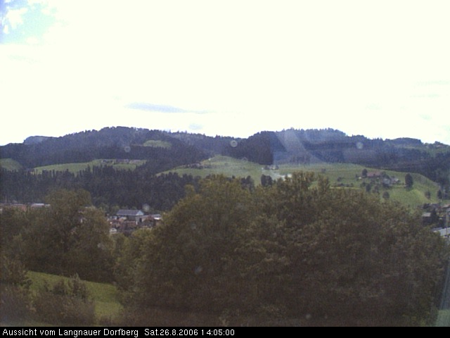 Webcam-Bild: Aussicht vom Dorfberg in Langnau 20060826-140500