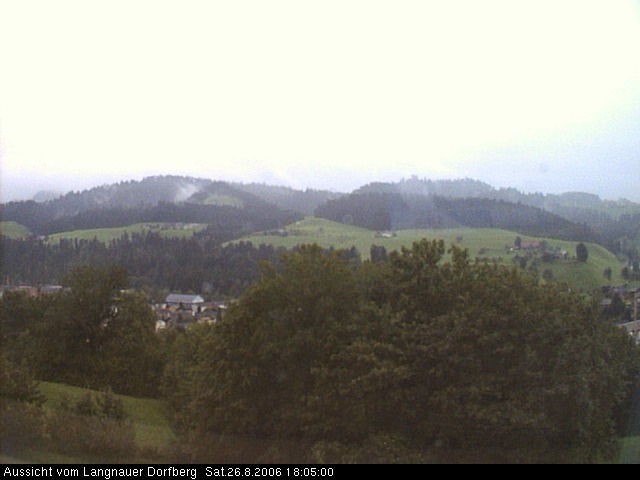 Webcam-Bild: Aussicht vom Dorfberg in Langnau 20060826-180500