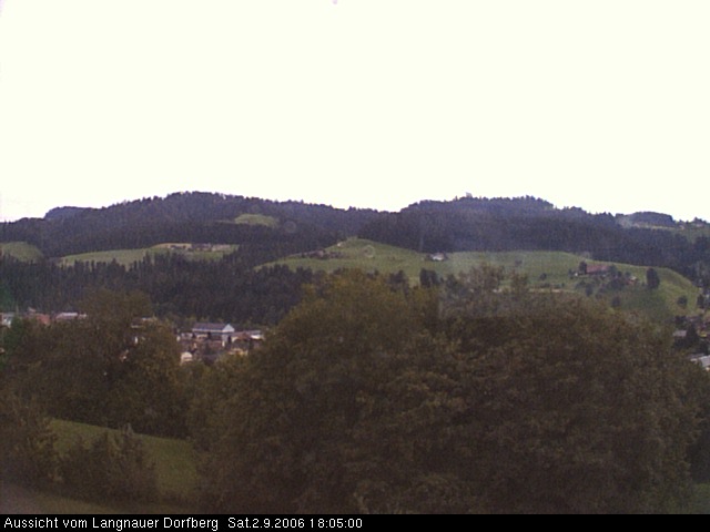 Webcam-Bild: Aussicht vom Dorfberg in Langnau 20060902-180500