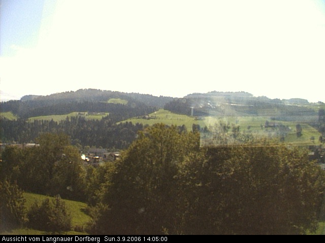 Webcam-Bild: Aussicht vom Dorfberg in Langnau 20060903-140500
