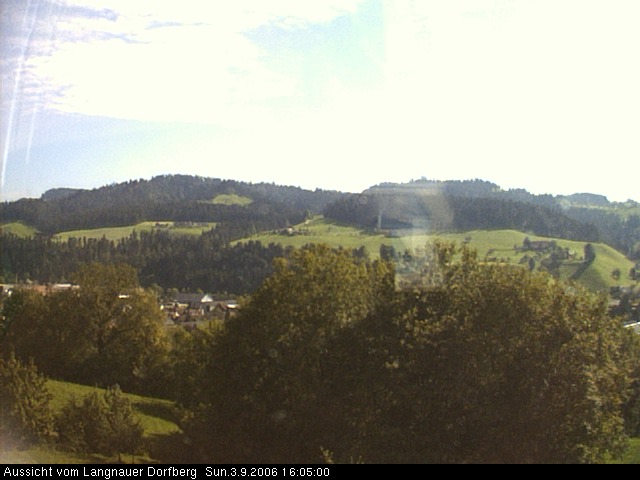 Webcam-Bild: Aussicht vom Dorfberg in Langnau 20060903-160500