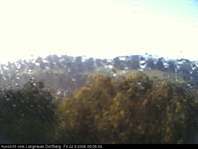 Webcam-Bild: Aussicht vom Dorfberg in Langnau 20060922-080500