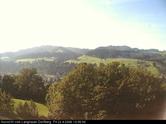 Webcam-Bild: Aussicht vom Dorfberg in Langnau 20060922-100500
