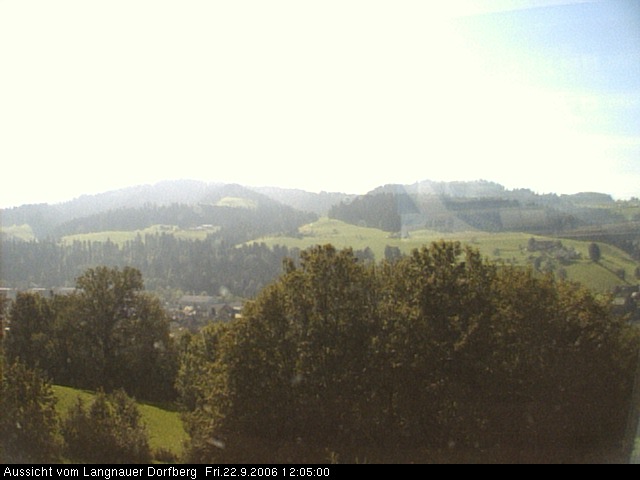 Webcam-Bild: Aussicht vom Dorfberg in Langnau 20060922-120500