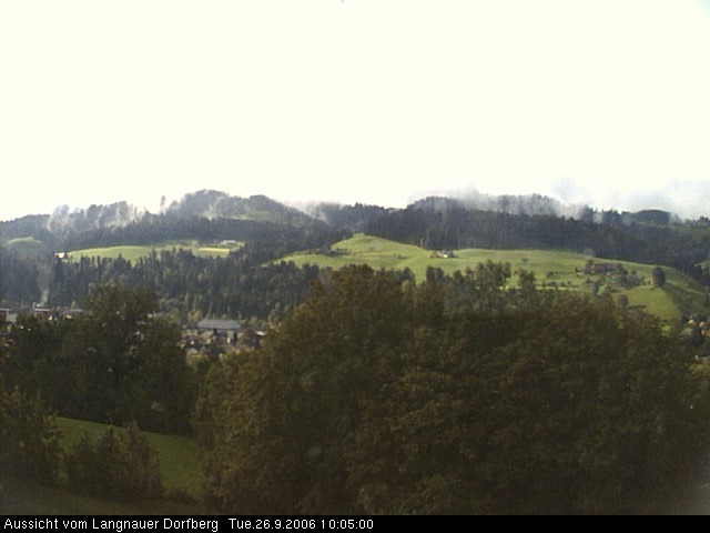 Webcam-Bild: Aussicht vom Dorfberg in Langnau 20060926-100500