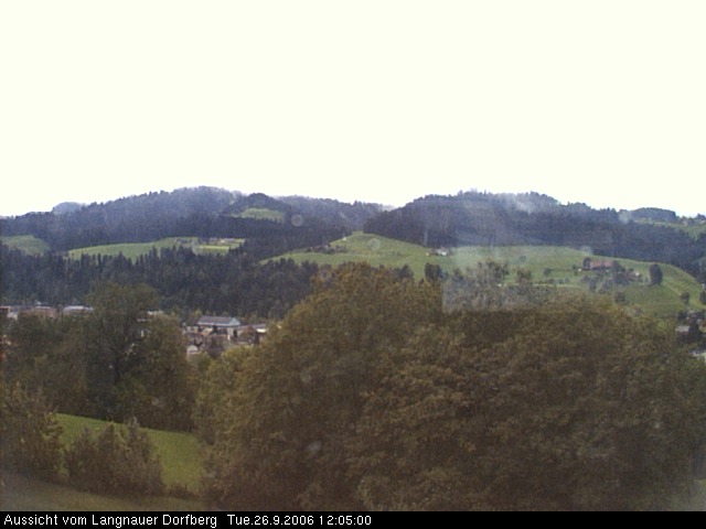 Webcam-Bild: Aussicht vom Dorfberg in Langnau 20060926-120500