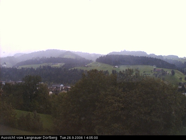 Webcam-Bild: Aussicht vom Dorfberg in Langnau 20060926-140500