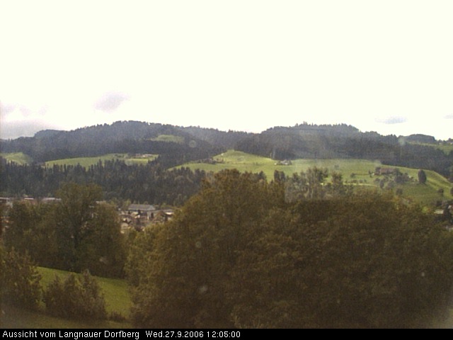 Webcam-Bild: Aussicht vom Dorfberg in Langnau 20060927-120500