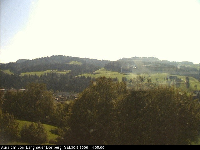 Webcam-Bild: Aussicht vom Dorfberg in Langnau 20060930-140500