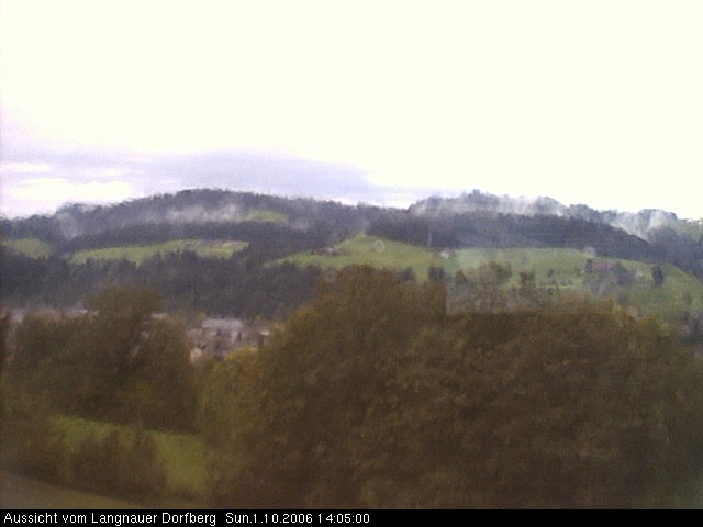 Webcam-Bild: Aussicht vom Dorfberg in Langnau 20061001-140500