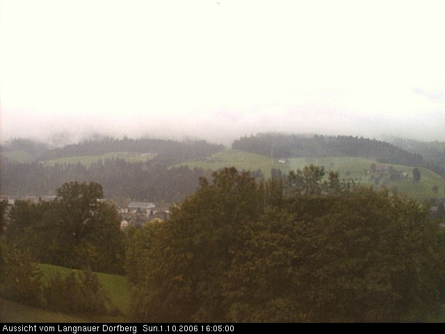 Webcam-Bild: Aussicht vom Dorfberg in Langnau 20061001-160500