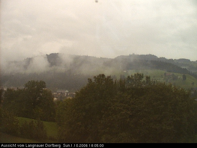 Webcam-Bild: Aussicht vom Dorfberg in Langnau 20061001-180500